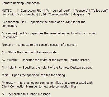 How to Remote Desktop to the Actual Server Console on Windows 2003