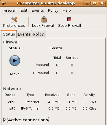 Firestarter Main GUI