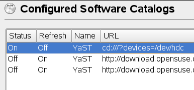 YaST Installation Source