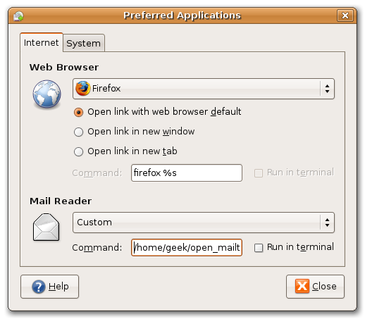 Set Gmail as Default Mail Client in Ubuntu