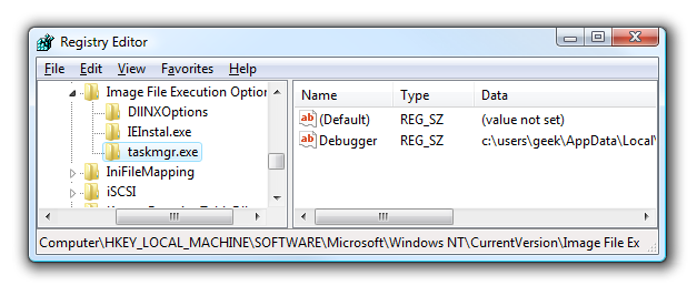 replacing task manager with process explorer in vista... Replacing Task Manager with Process Explorer in Vista