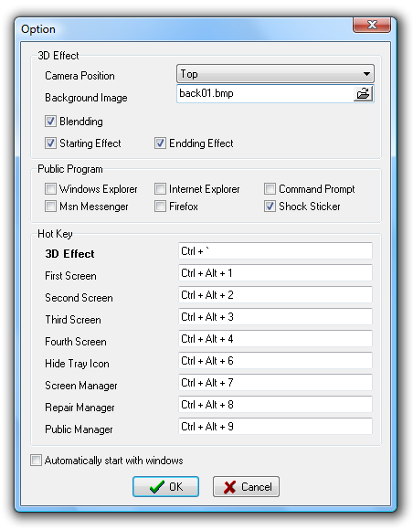 Another Desktop Cube for Windows XP/Vista