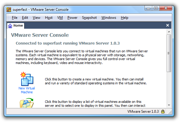 Connect to VMware Server Console Over SSH