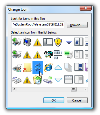 Create Shutdown / Restart / Lock Icons in Windows 7 or Vista