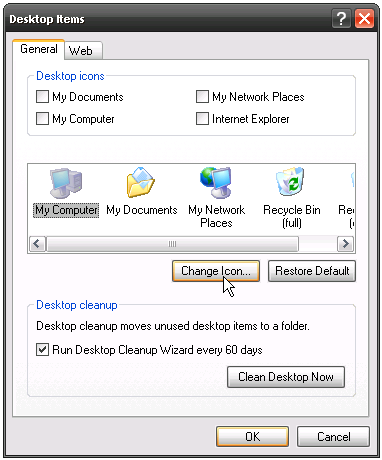 Winxp Maximize Icon Customizing Your Icons in Windows XP
