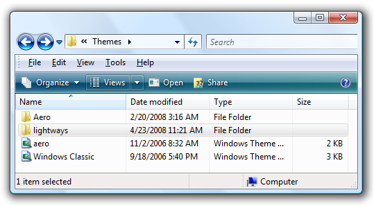 How to Patch Windows Vista to Enable Custom Themes (Visual Styles)