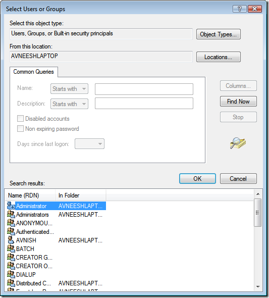 How to Deny Access to Files or Folders in Windows Vista