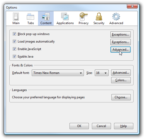 Prevent Annoying Websites From Messing With the Right-Click Menu in Firefox