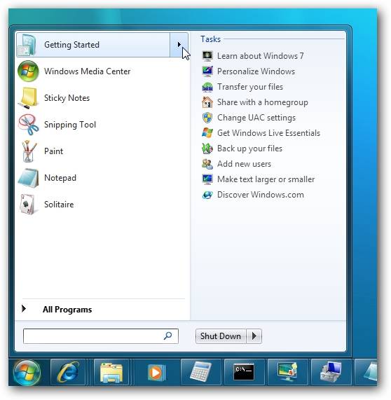 Windows 7 Selection What You Should Expect from the Windows 7 Beta