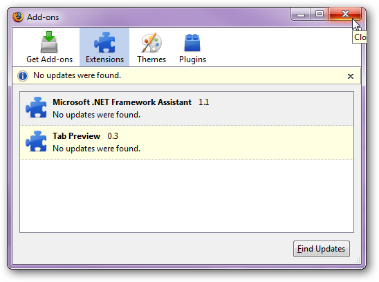Preview Tabs in Firefox with Tab Preview 0.3