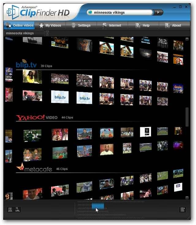 Search and View Multiple Video Websites with ClipFinder HD