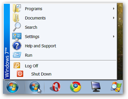 Windows 7/window Menu Get the Classic Start Menu in Windows 7