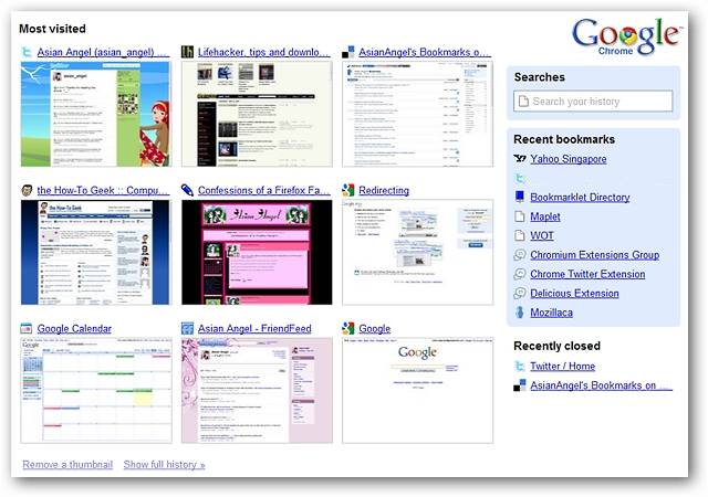 Activate the Redesigned New-Tab Interface in Google Chrome