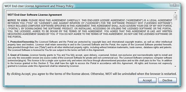Enjoy Safer Web Browsing with WOT