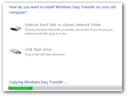 Migrate XP to Windows 7 with Easy Transfer Over the Network