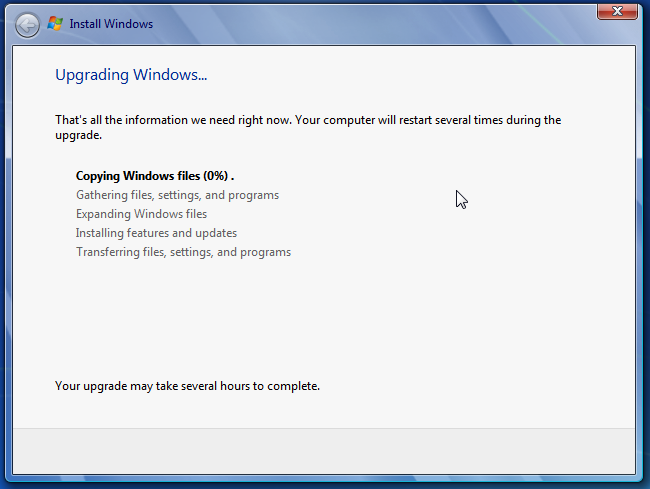 How to Upgrade the Windows 7 RC to RTM (Final Release)