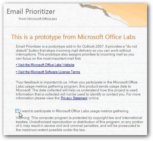 Pause Incoming Email with Email Prioritizer