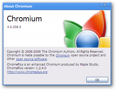 Browserplus ChromePlus - Enhanced Version of Chromium Browser
