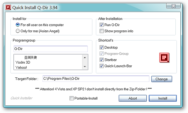 Q-Dir – Multi-Pane File Manager