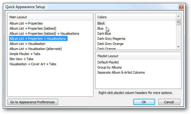 Foobar2000 is a Fully Customizable Music Player