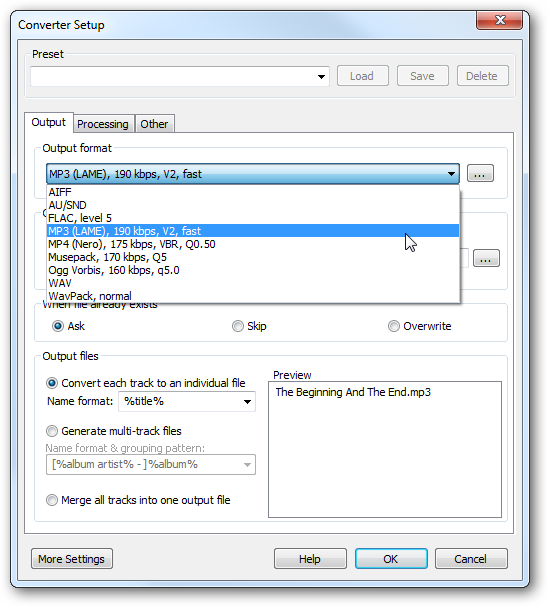 Foobar2000 is a Fully Customizable Music Player