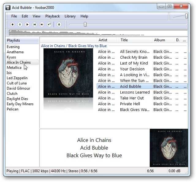 Foobar2000 is a Fully Customizable Music Player