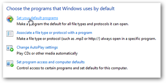 Beginner Geek: Set Default Programs in Windows 7 and Vista