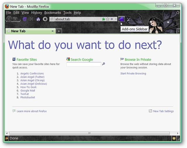 Move Add-on Management to the Sidebar in Firefox