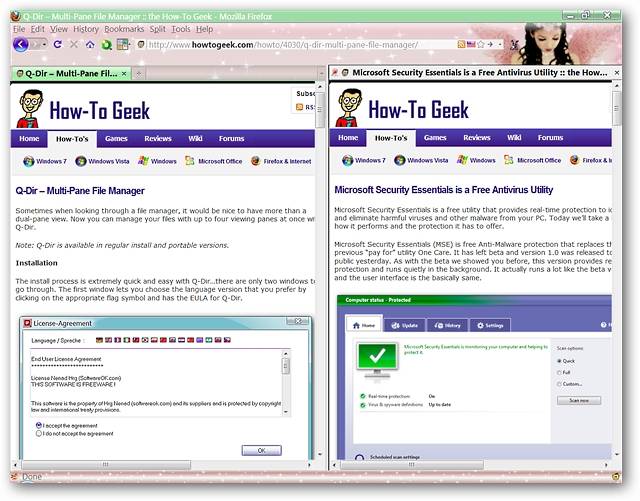 Set Up Multi-Pane Viewing in Firefox
