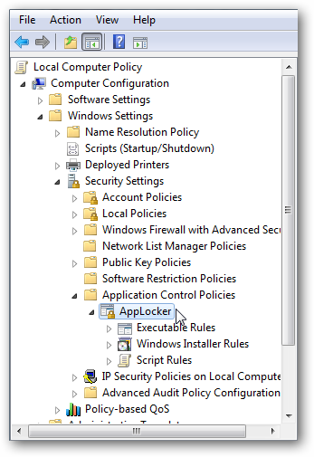 Restrict Access to Programs with AppLocker in Windows 7