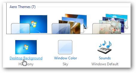 Turn Your Desktop into a Picture Slideshow in Windows 7