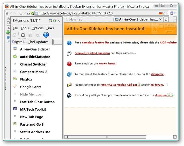 Firefox Sidebar Panel Get an Opera-Style Panels Sidebar in Firefox