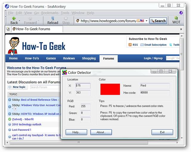 Get Hex & RGB Color Codes the Easy Way