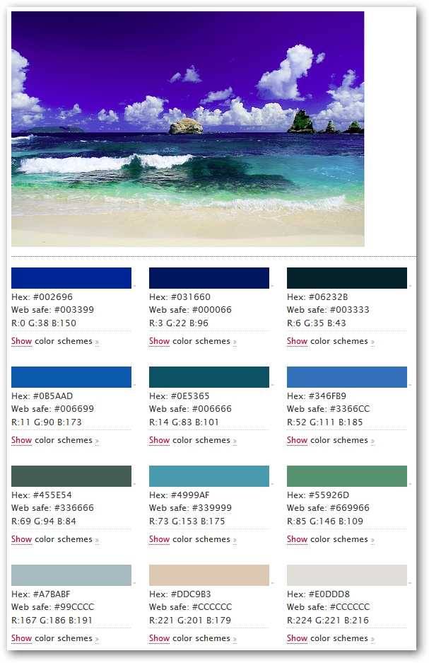 Find Color Schemes Easily in Firefox or Your Favorite Browser