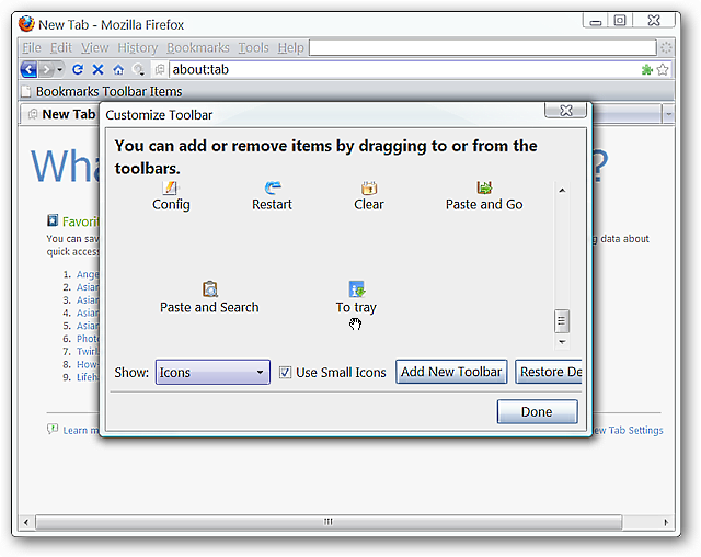 Minimize Firefox to the System Tray the Easy Way