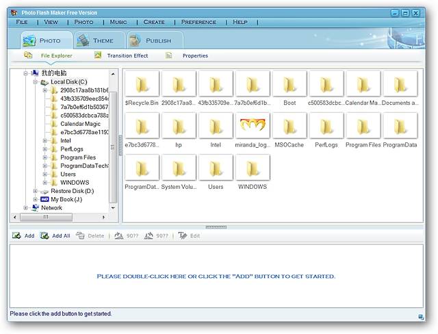 Convert Photos to Flash for Your Website