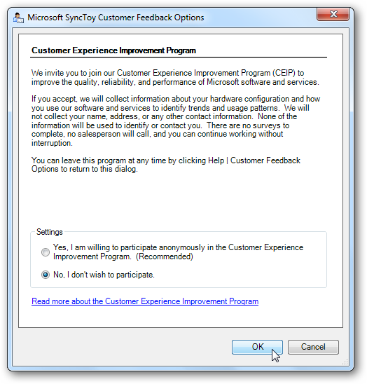 Synchronize Folders Between Computers and Drives with SyncToy 2.1