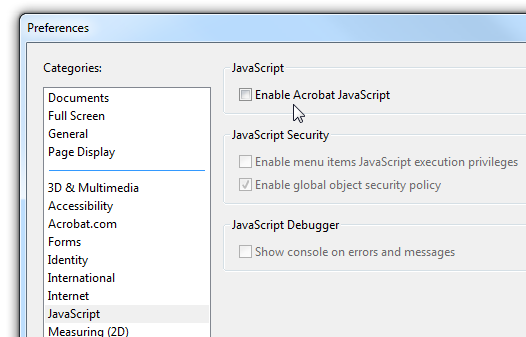 How To Disable Javascript in Adobe Reader and Patch the Latest Massive ...