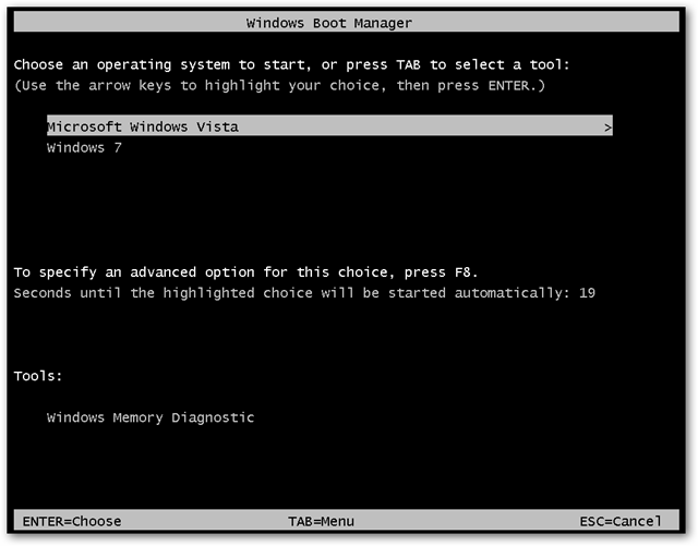 Dual Boot Your Pre-Installed Windows 7 Computer with Vista