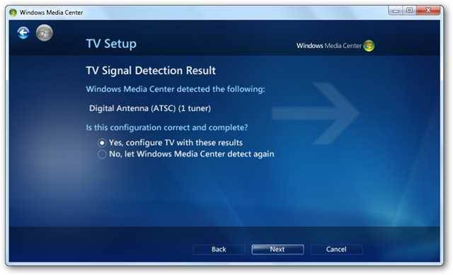 Learning Windows 7: Setup Live TV in Windows Media Center