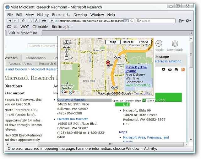See Maps of Street Address Locations the Easy Way