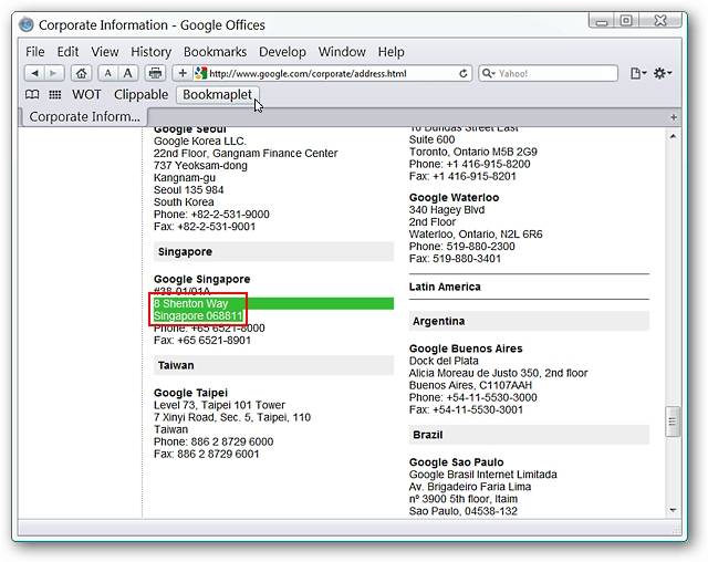 See Maps of Street Address Locations the Easy Way