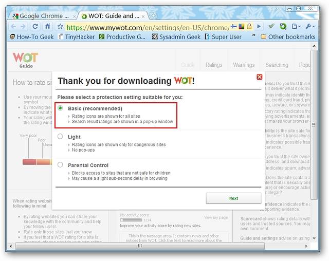 Add WOT (Web of Trust) to Google Chrome, Iron, & ChromePlus