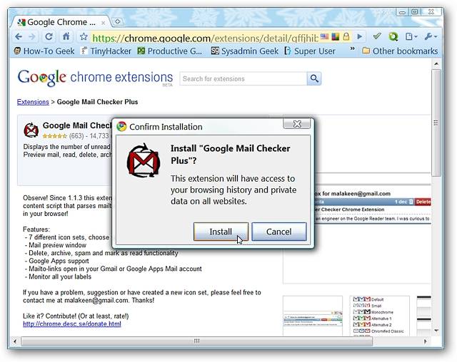 Manage Your E-mail in Google Chrome the Easy Way