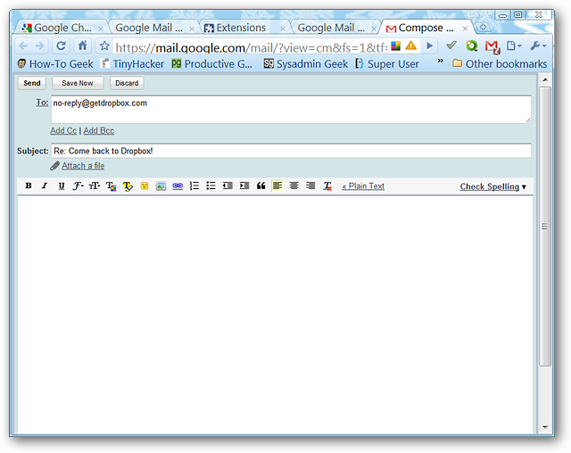 Manage Your E-mail in Google Chrome the Easy Way