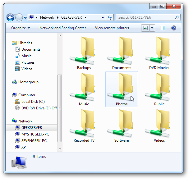 How to Add and Manage Shared Folders on Windows Home Server