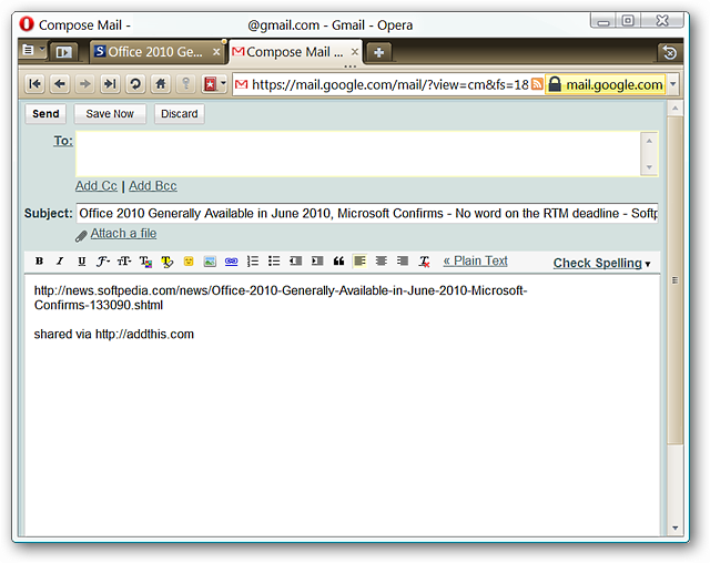 Share Your Favorite Webpages with the AddThis Bookmarklet