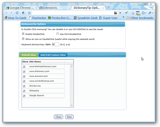 View Word Definitions in Google Chrome with DictionaryTip