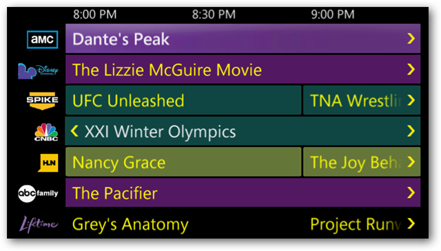 Color Coded Program Guide Add Color Coding to Windows 7 Media Center Program Guide