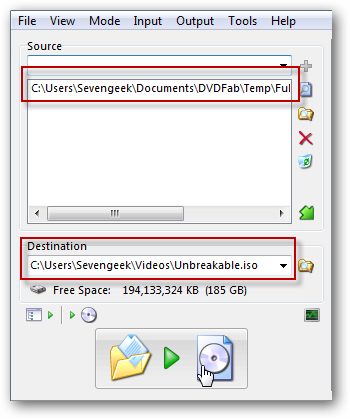 Rip and Convert DVD’s to an ISO Image